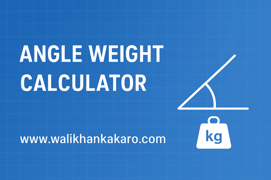 Angle Weight Calculator
