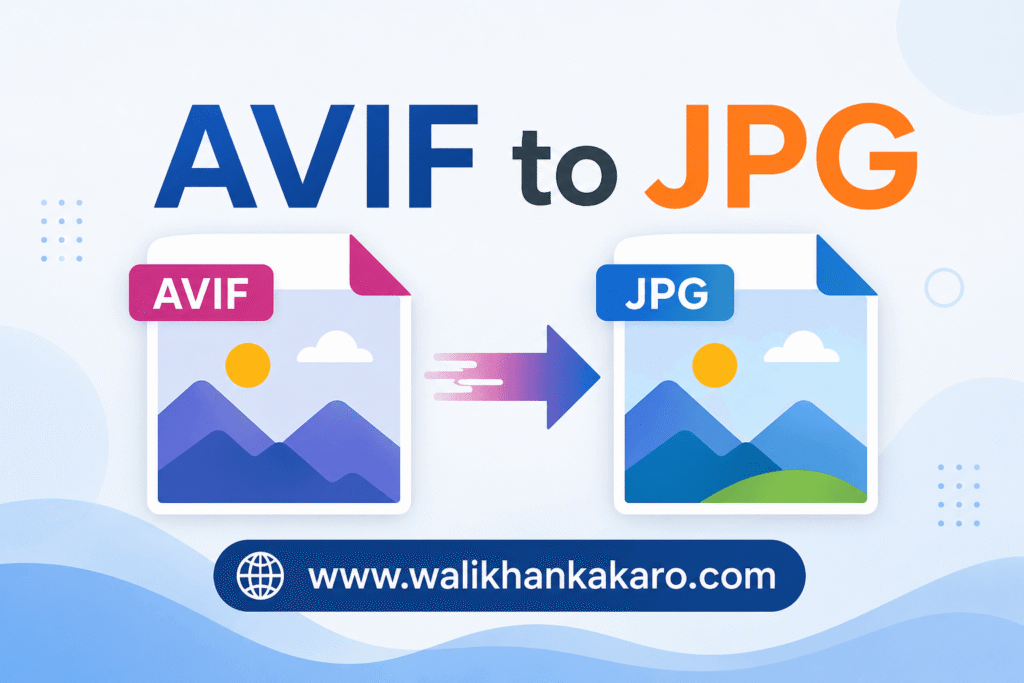 AVIF to JPG