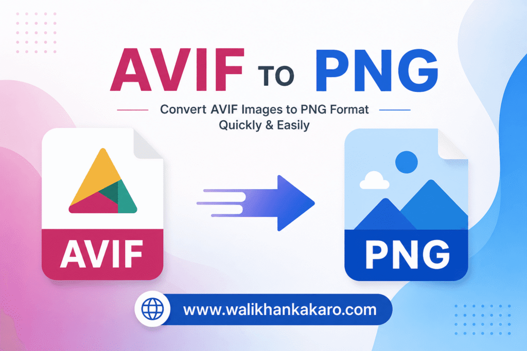 AVIF to PNG