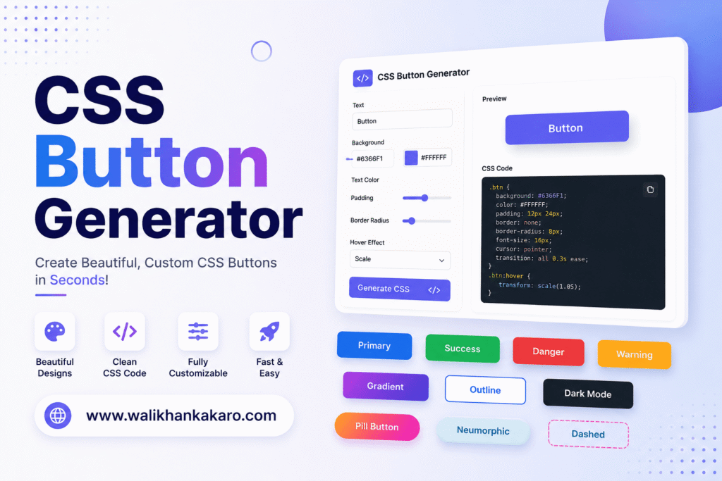 CSS Button Generator