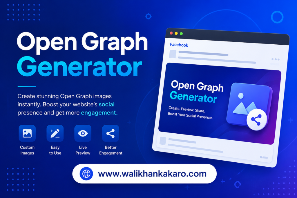 Open Graph Generator
